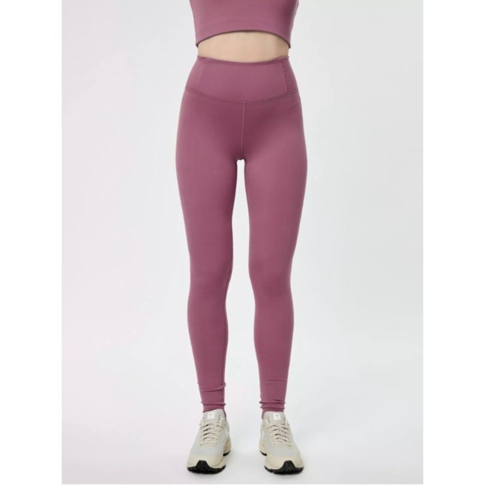 Girlfriend Collective Float Seamless High Rise Leggings Ultralight Mauve Berry S